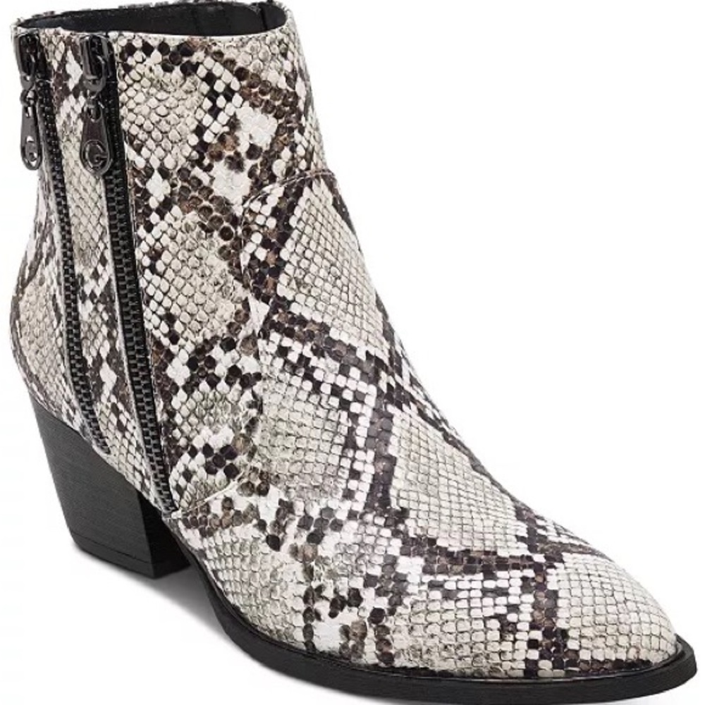 GBG GUESS Indiee Western Booties “Snakeskin” Sz 11